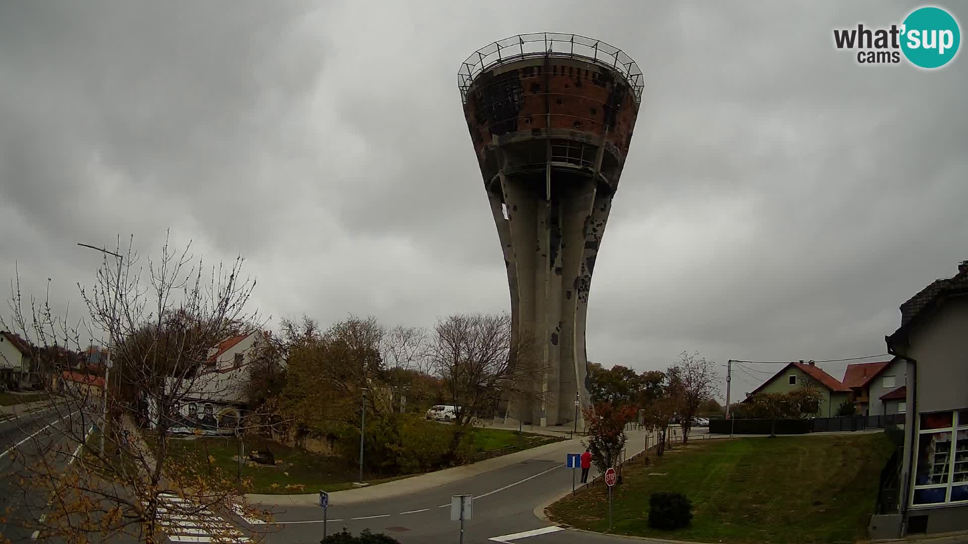 Webcam Vukovar – Torre dell’acqua, simbolo della Battaglia di Vukovar (1991)