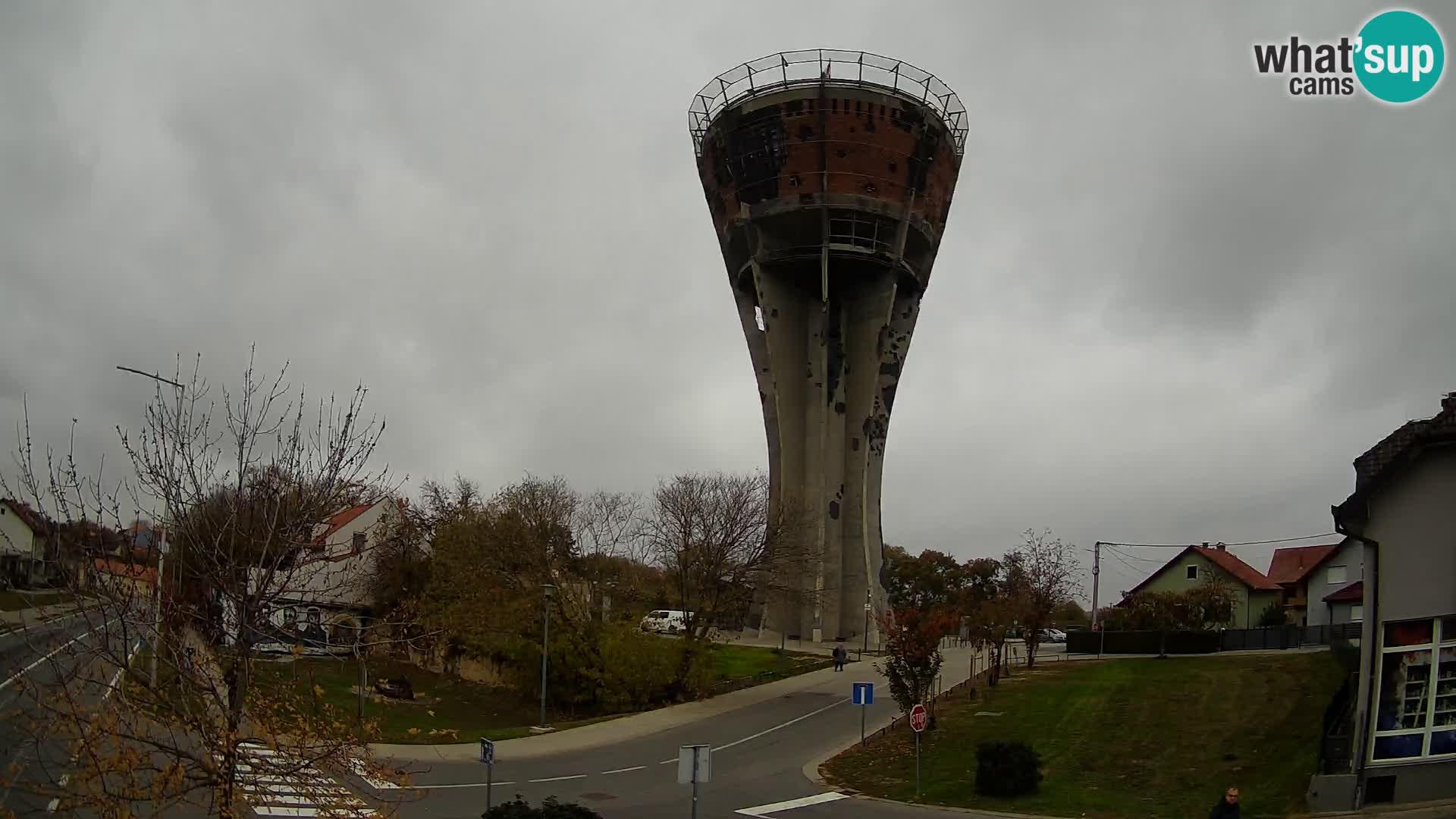 Webcam Vukovar – Torre de agua, el simbolo Batalla de Vukovar (1991)