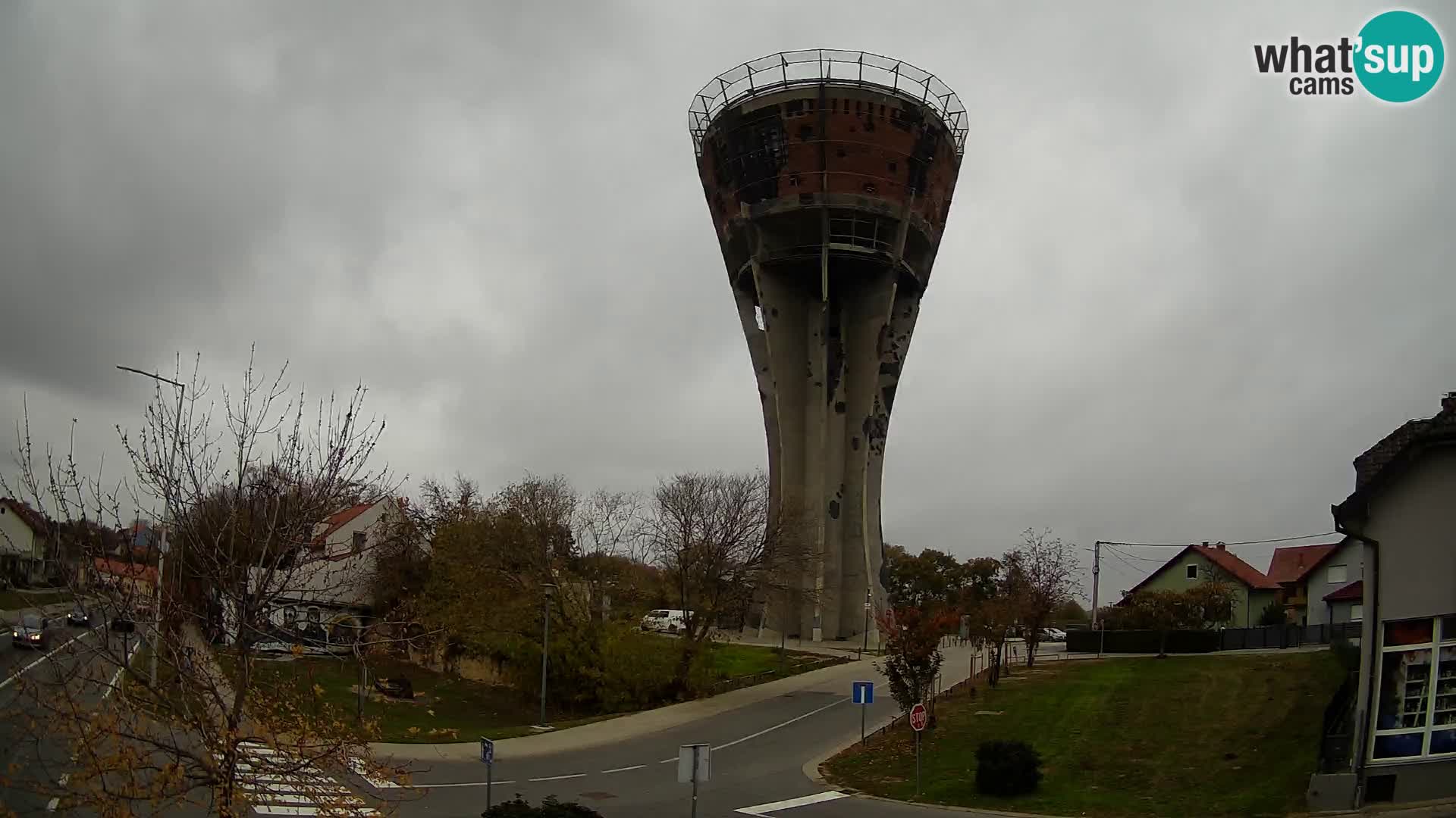 Webcam Vukovar – Torre de agua, el simbolo Batalla de Vukovar (1991)