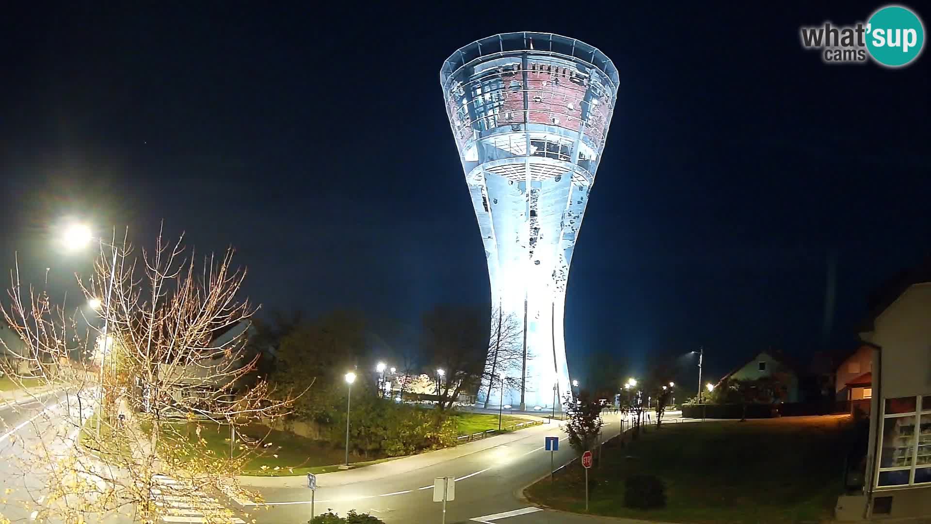 Webcam Vukovar –  Wasserturm , Symbol Schlacht von Vukovar (1991)