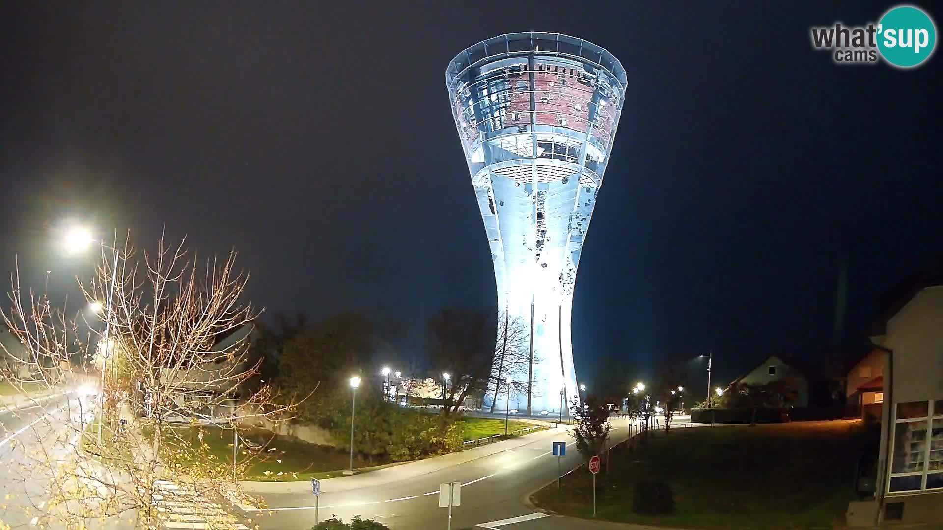 Webcam Vukovar –  Wasserturm , Symbol Schlacht von Vukovar (1991)