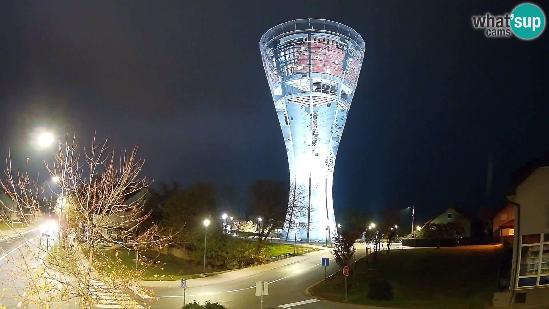 Webcam Vukovar –  Wasserturm , Symbol Schlacht von Vukovar (1991)