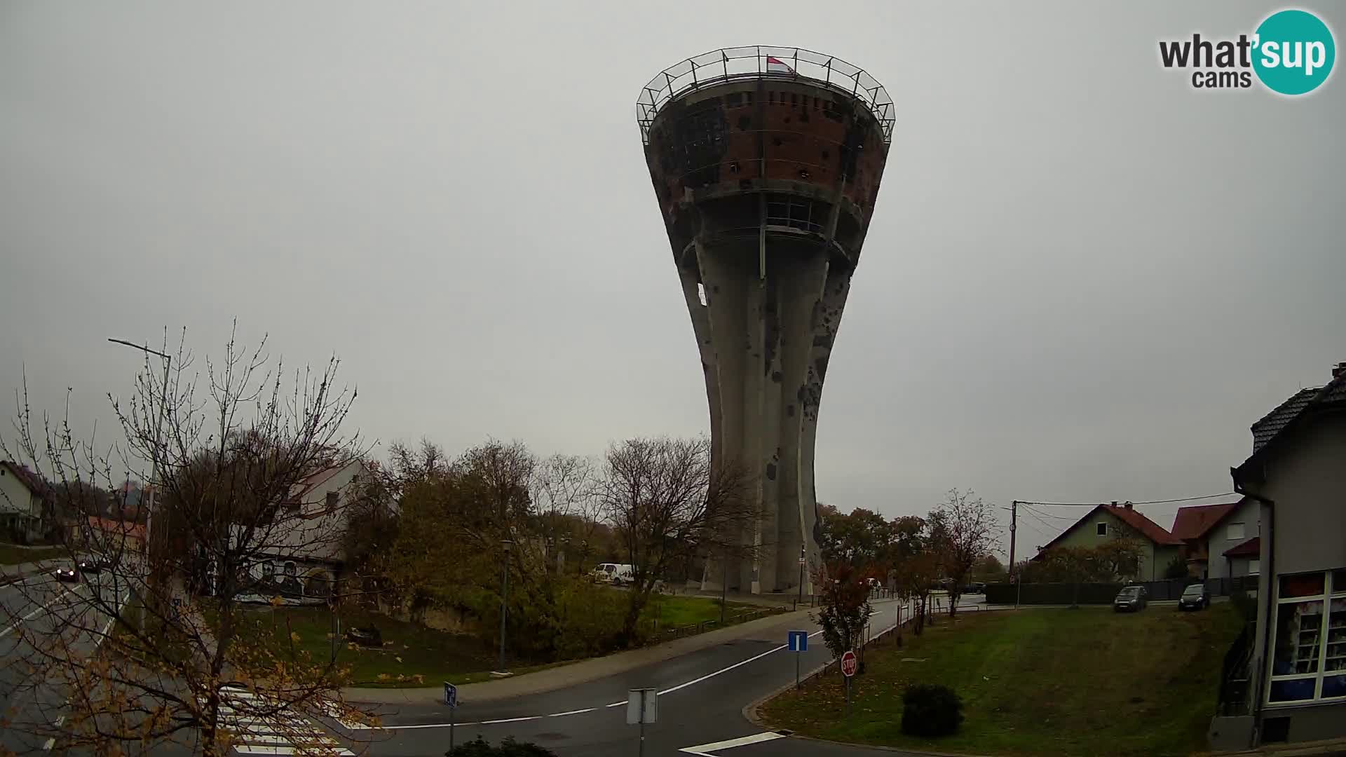 Webcam Vukovar – Torre de agua, el simbolo Batalla de Vukovar (1991)