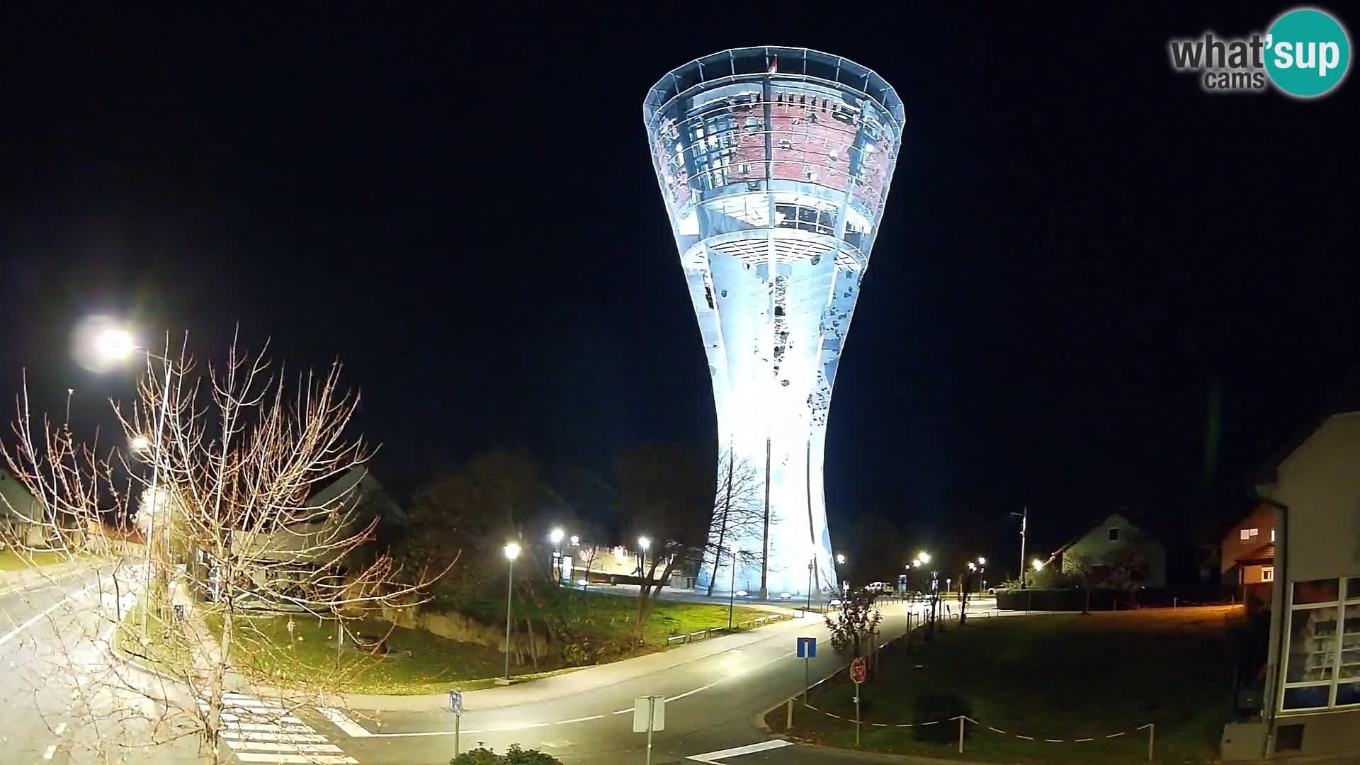 Webcam Vukovar –  Wasserturm , Symbol Schlacht von Vukovar (1991)