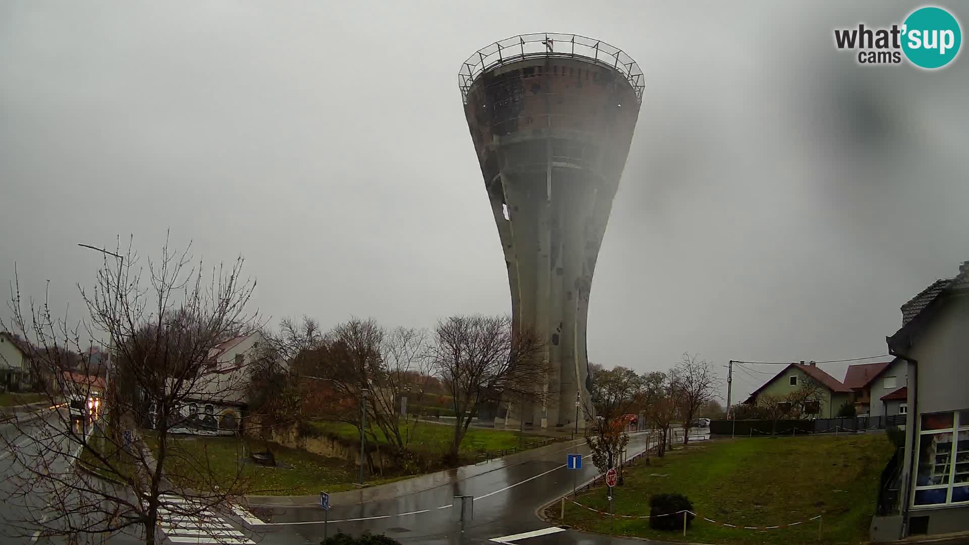 Web Kamera Vukovar – vodotoranj, simbol Bitke za Vukovar (1991)