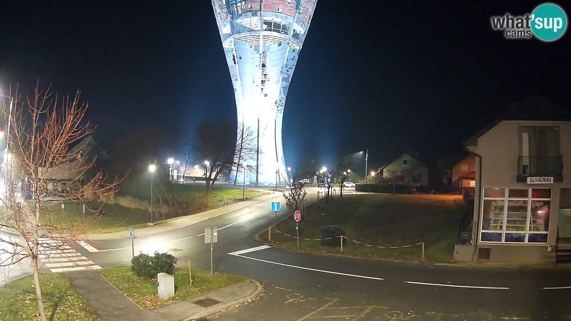 Webcam Vukovar – Torre dell’acqua, simbolo della Battaglia di Vukovar (1991)