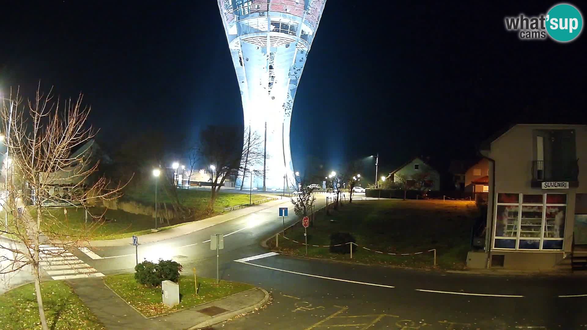 Webcam Vukovar – Torre dell’acqua, simbolo della Battaglia di Vukovar (1991)