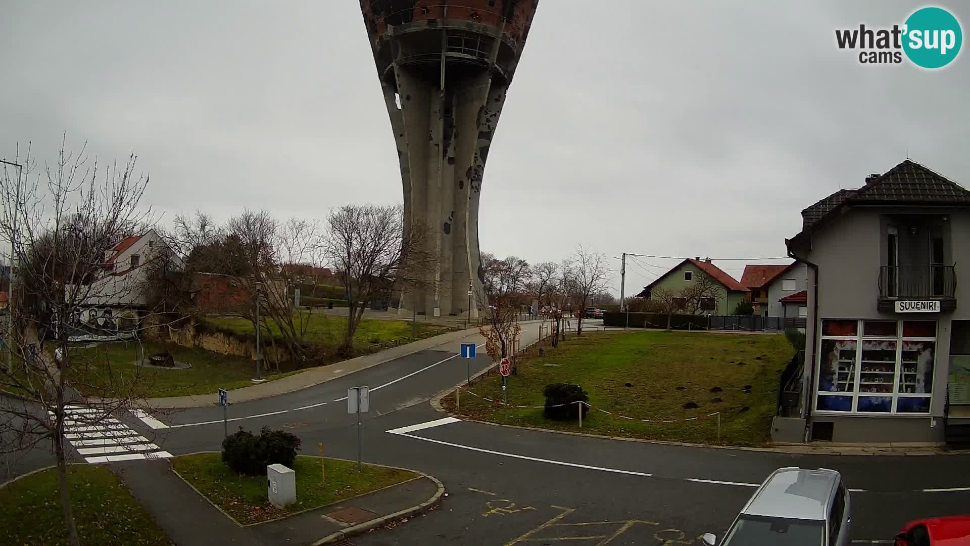 Webcam Vukovar – Vodni stolp, simbol Bitke za Vukovar (1991)