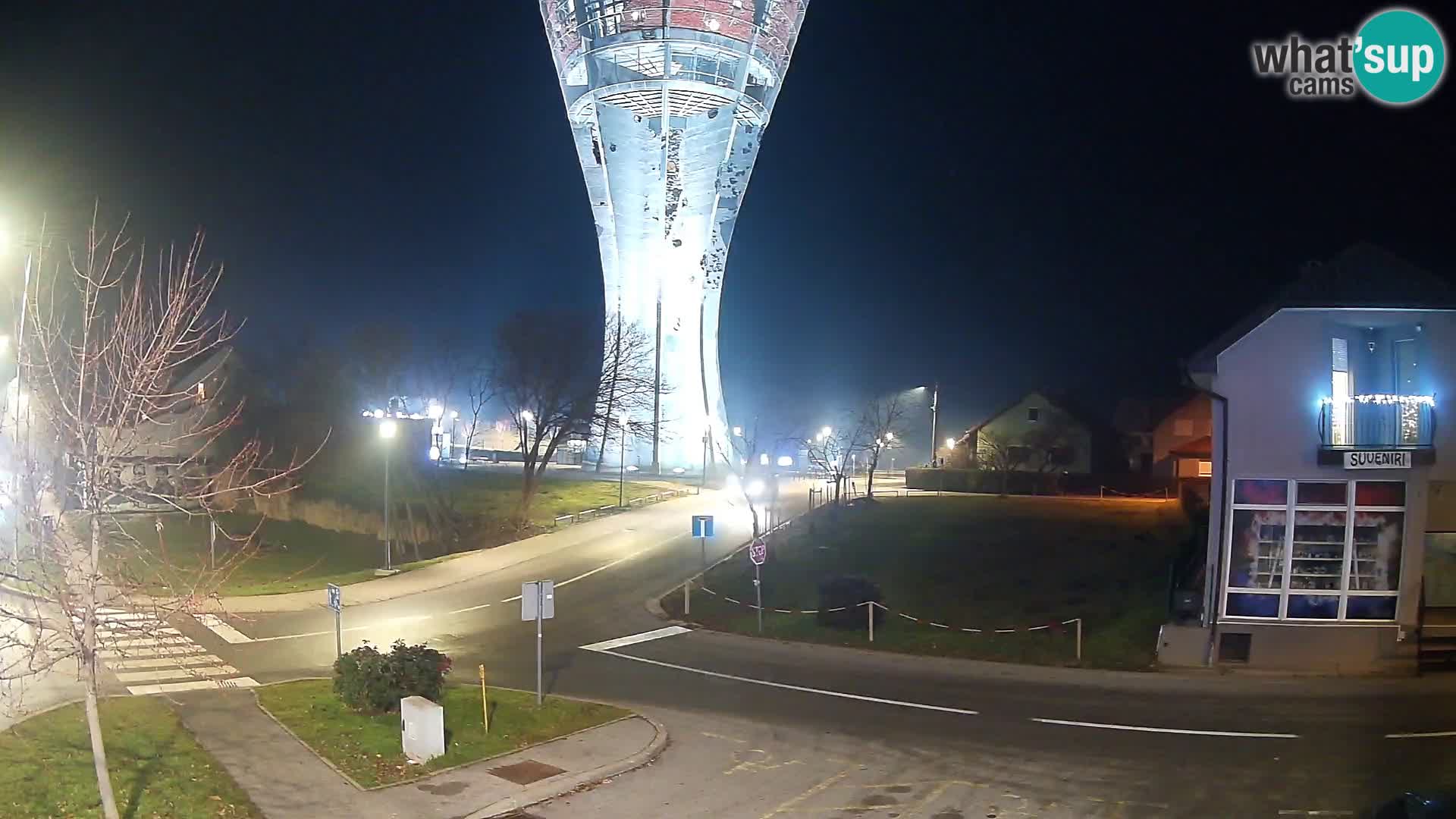 Webcam Vukovar – Torre de agua, el simbolo Batalla de Vukovar (1991)