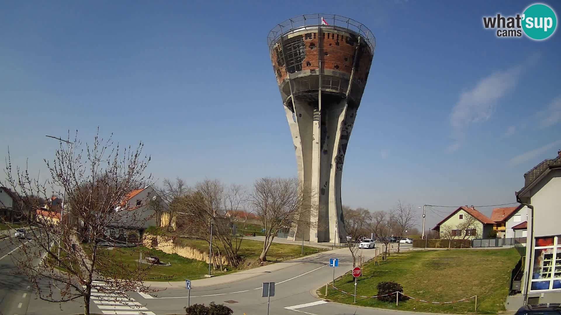 Webcam Vukovar – Torre de agua, el simbolo Batalla de Vukovar (1991)