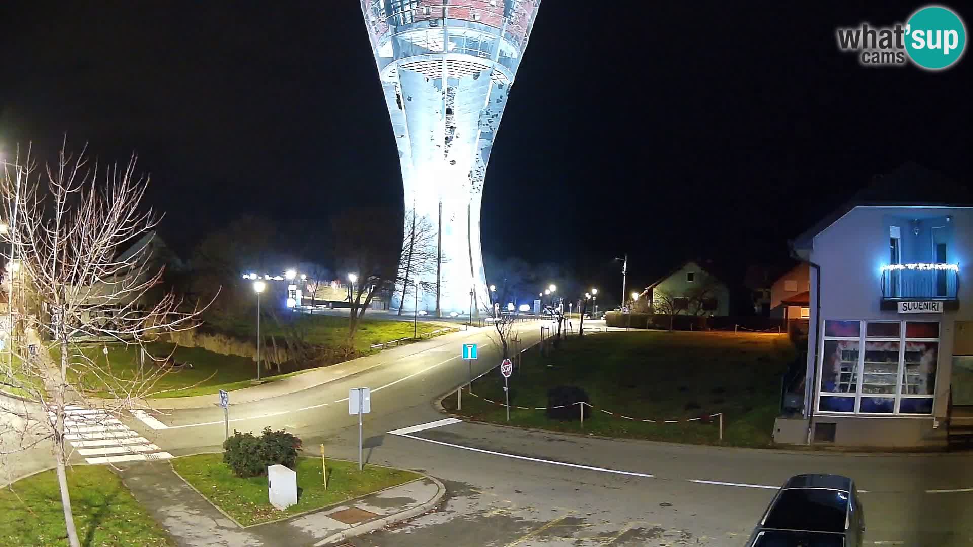 Webcam Vukovar – Torre dell’acqua, simbolo della Battaglia di Vukovar (1991)