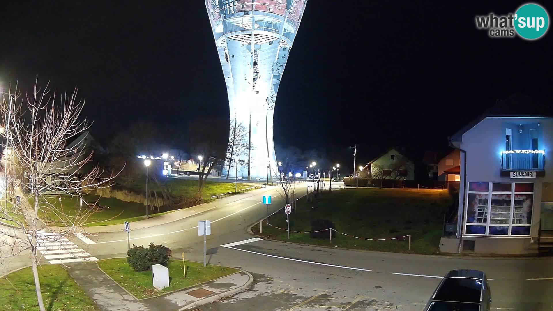 Webcam Vukovar – Water tower – simbol from Battle of Vukovar (1991)