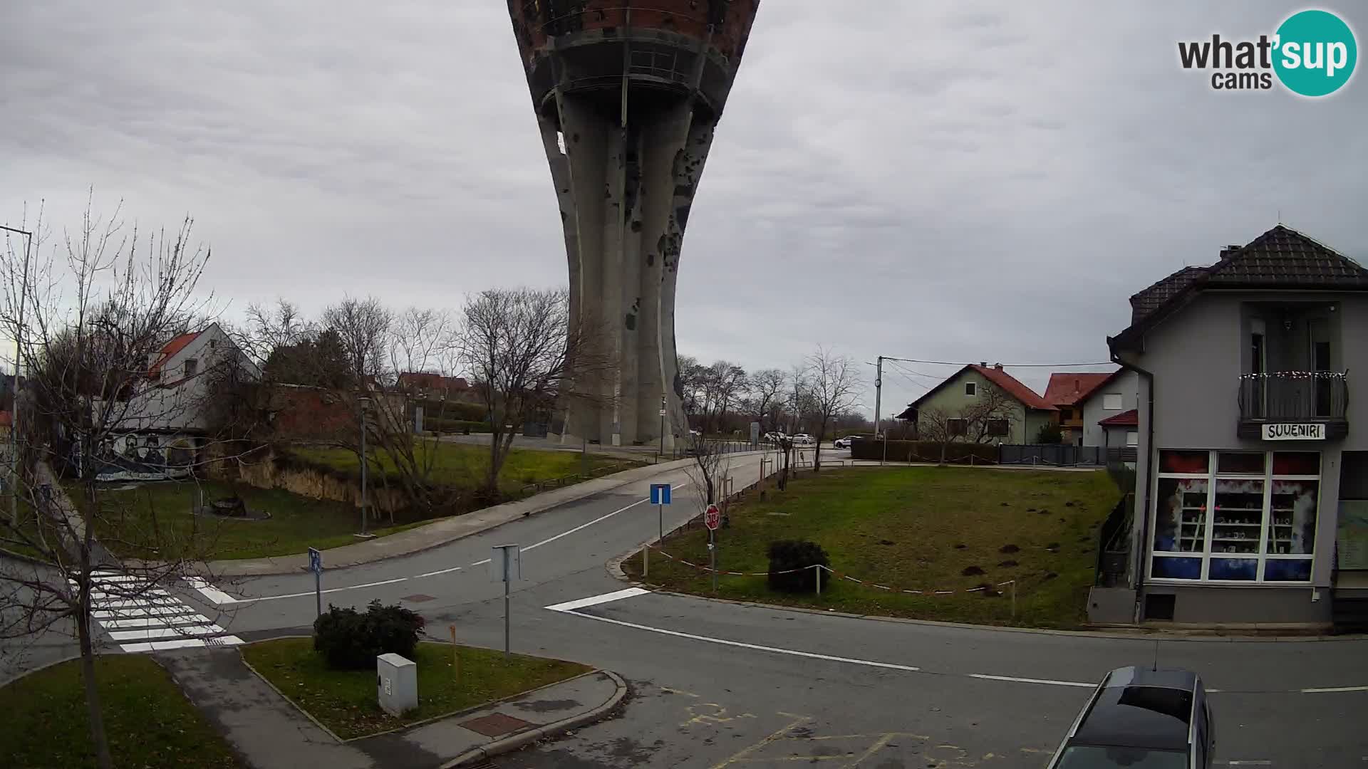 Webcam Vukovar – Water tower – simbol from Battle of Vukovar (1991)