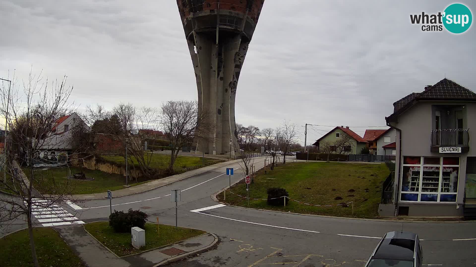 Webcam Vukovar – Water tower – simbol from Battle of Vukovar (1991)