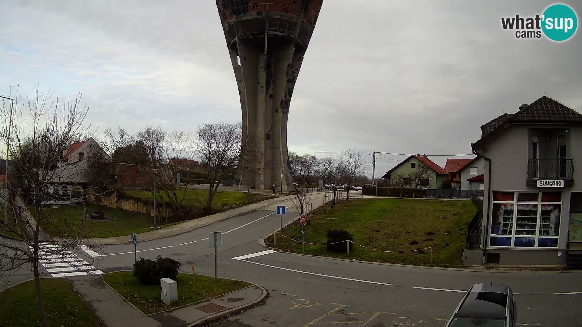 Webcam Vukovar – Torre dell’acqua, simbolo della Battaglia di Vukovar (1991)