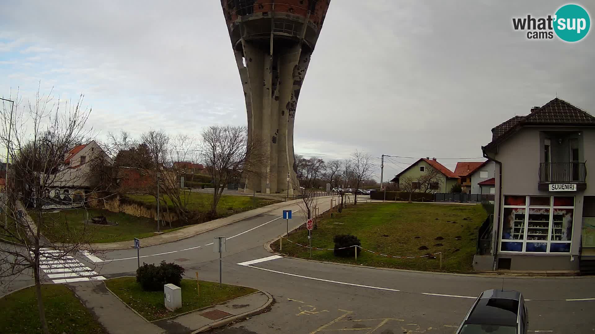 Webcam Vukovar – Torre dell’acqua, simbolo della Battaglia di Vukovar (1991)