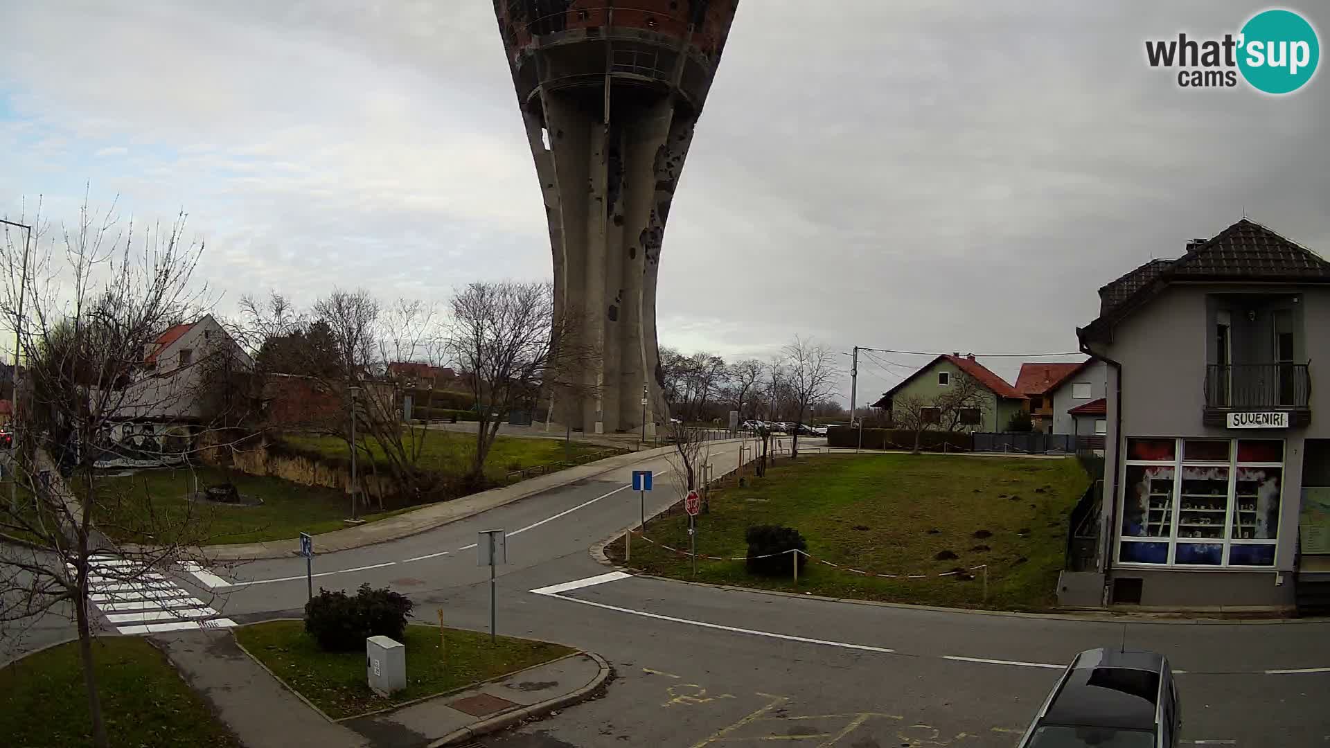 Webcam Vukovar – Water tower – simbol from Battle of Vukovar (1991)