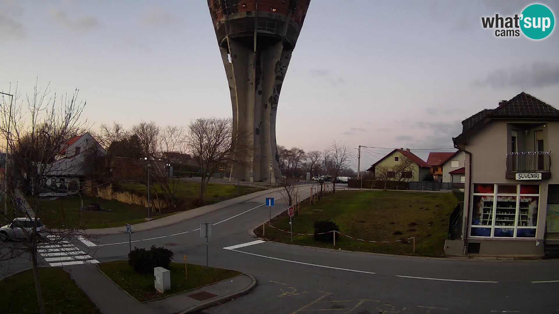 Webcam Vukovar – Torre de agua, el simbolo Batalla de Vukovar (1991)