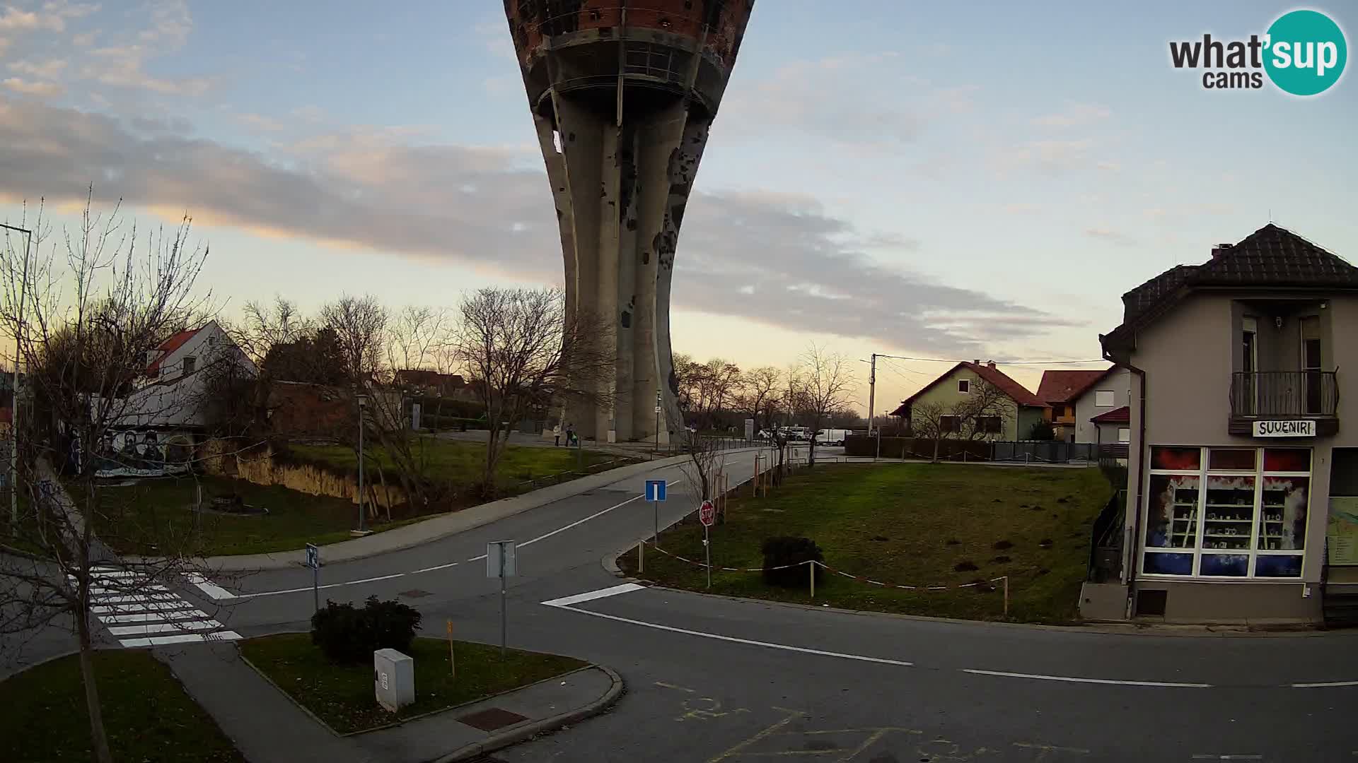 Webcam Vukovar – Torre de agua, el simbolo Batalla de Vukovar (1991)