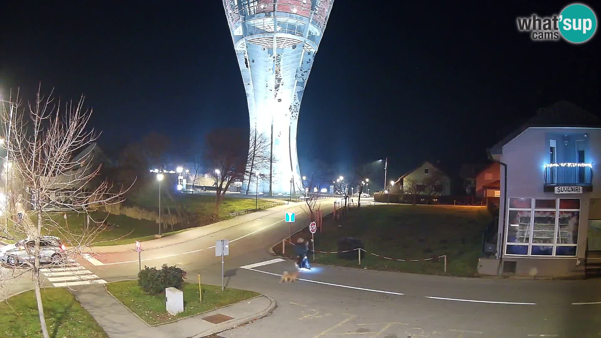 Webcam Vukovar – Torre dell’acqua, simbolo della Battaglia di Vukovar (1991)