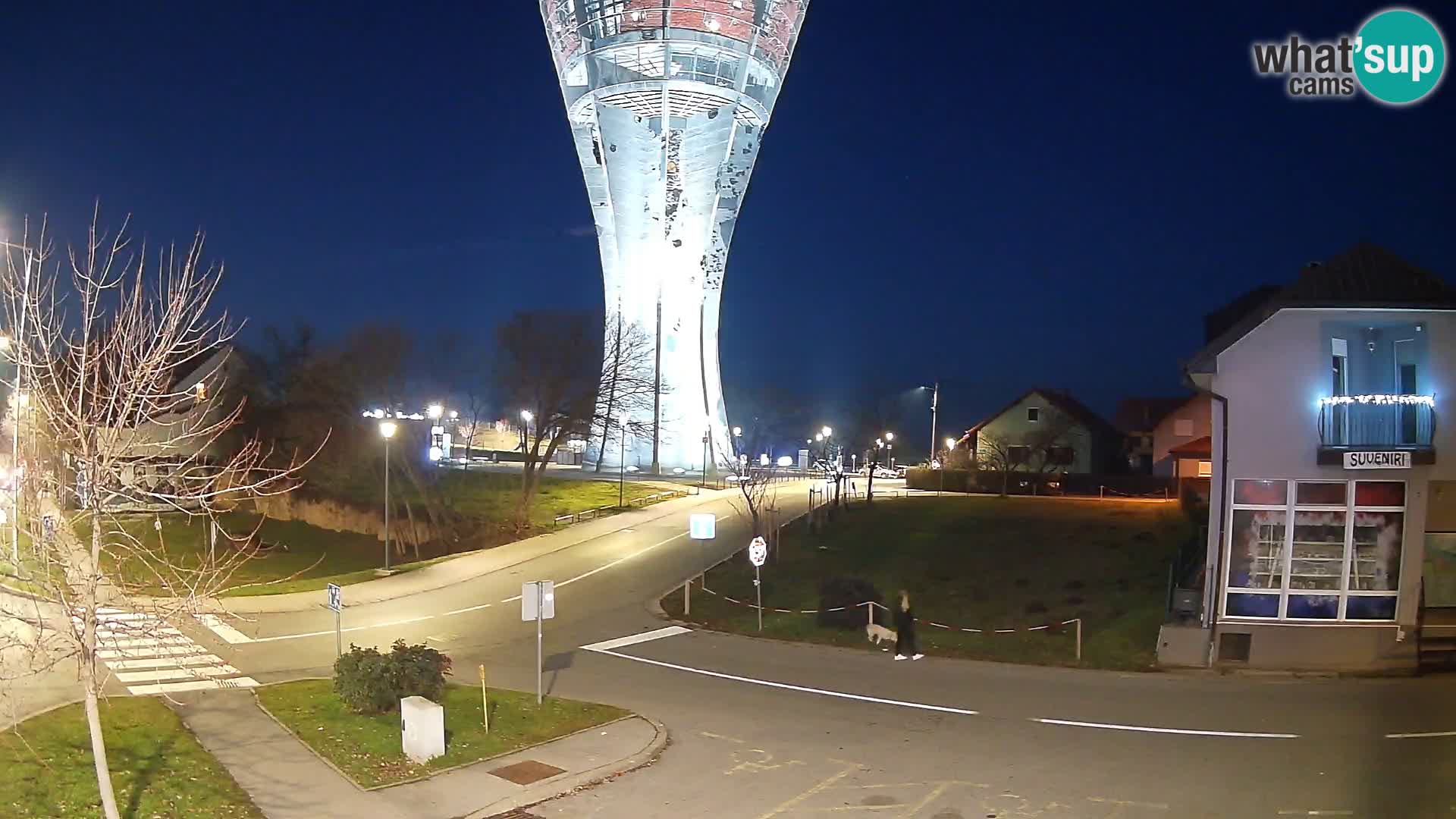 Webcam Vukovar – Château d’eau,  symbole Bataille de Vukovar (1991)