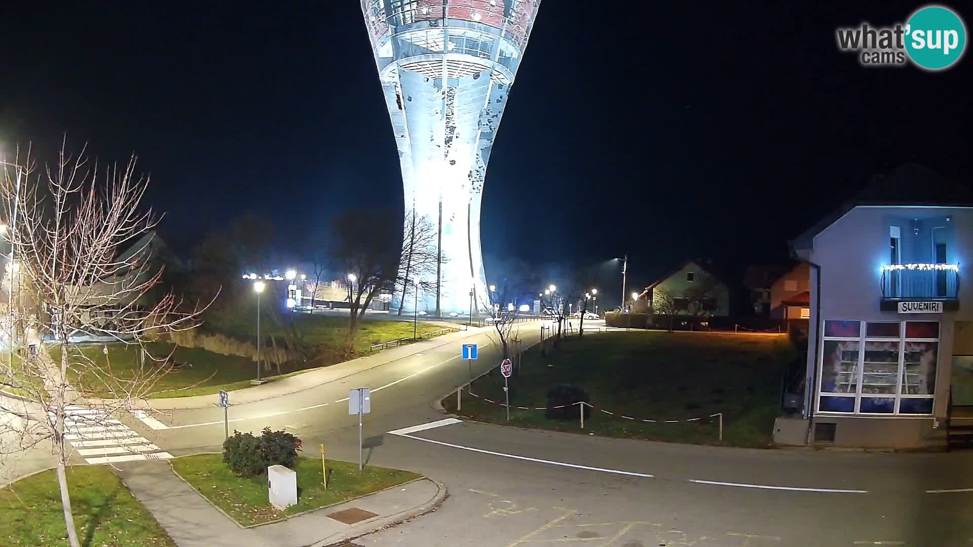 Webcam Vukovar – Water tower – simbol from Battle of Vukovar (1991)