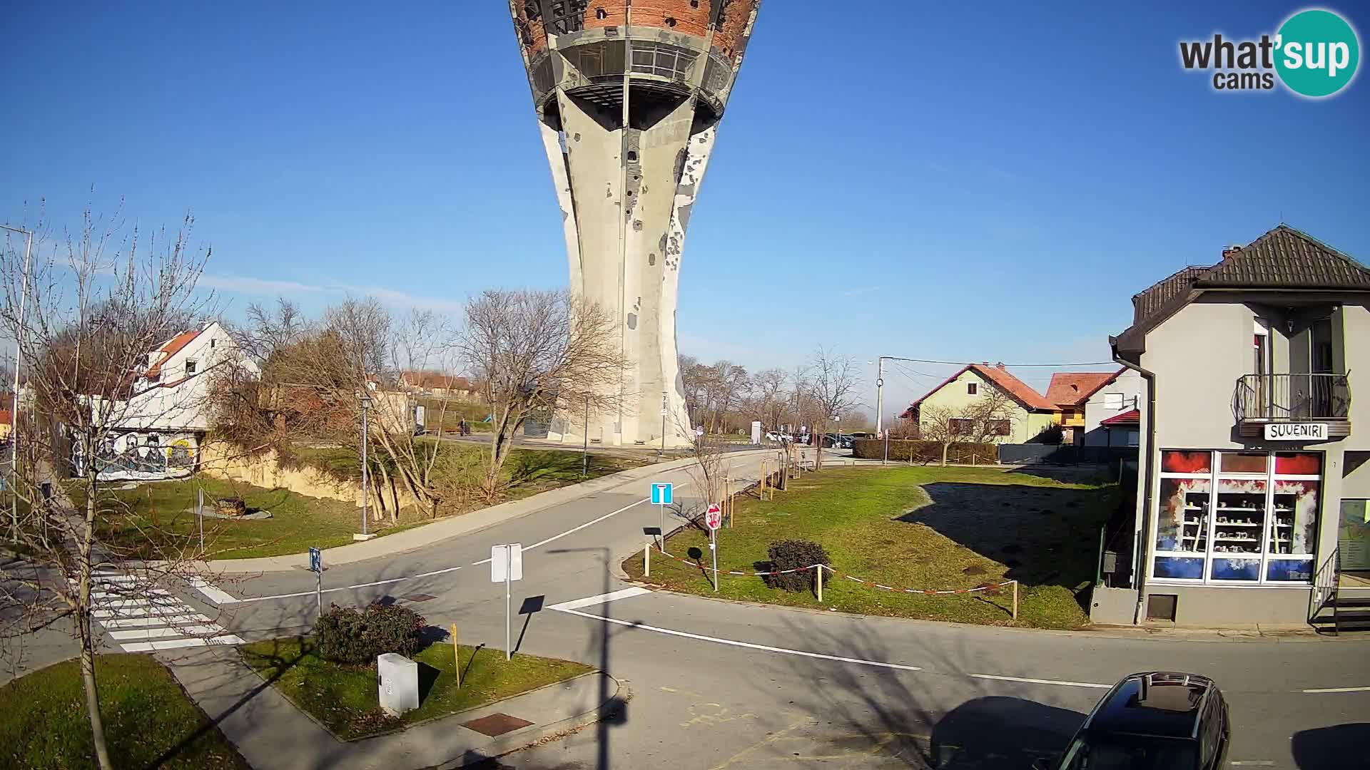 Webcam Vukovar – Water tower – simbol from Battle of Vukovar (1991)