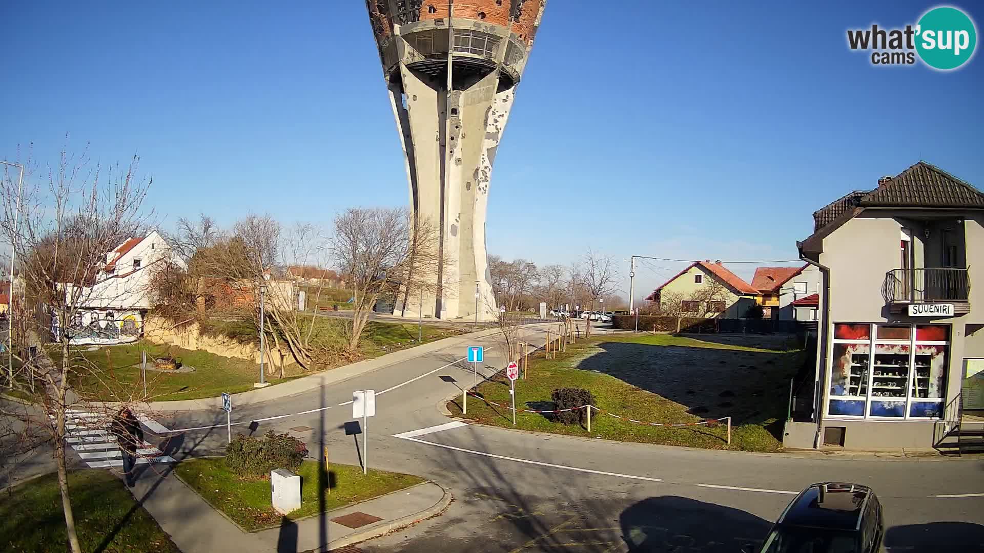 Webcam Vukovar – Torre de agua, el simbolo Batalla de Vukovar (1991)