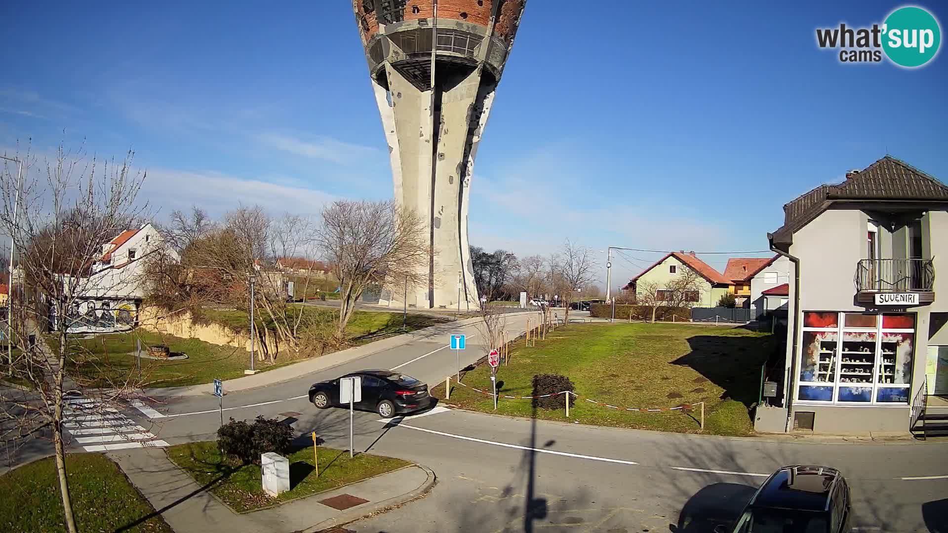 Webcam Vukovar – Torre de agua, el simbolo Batalla de Vukovar (1991)