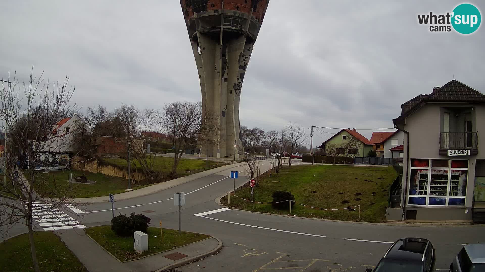 Webcam Vukovar – Torre dell’acqua, simbolo della Battaglia di Vukovar (1991)