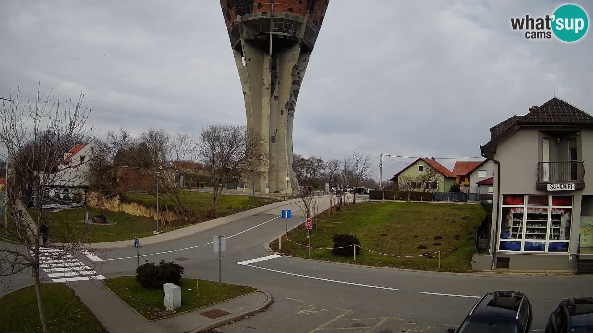 Webcam Vukovar – Torre dell’acqua, simbolo della Battaglia di Vukovar (1991)