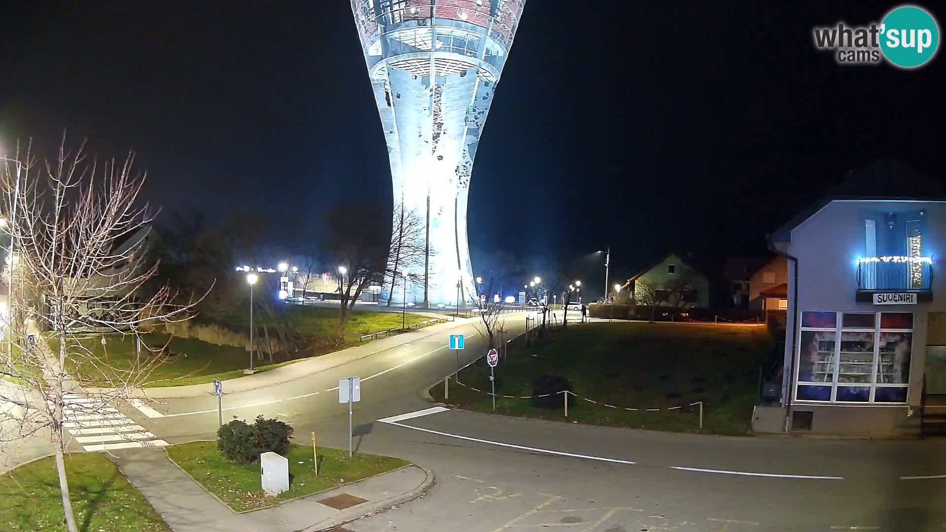 Webcam Vukovar – Torre dell’acqua, simbolo della Battaglia di Vukovar (1991)