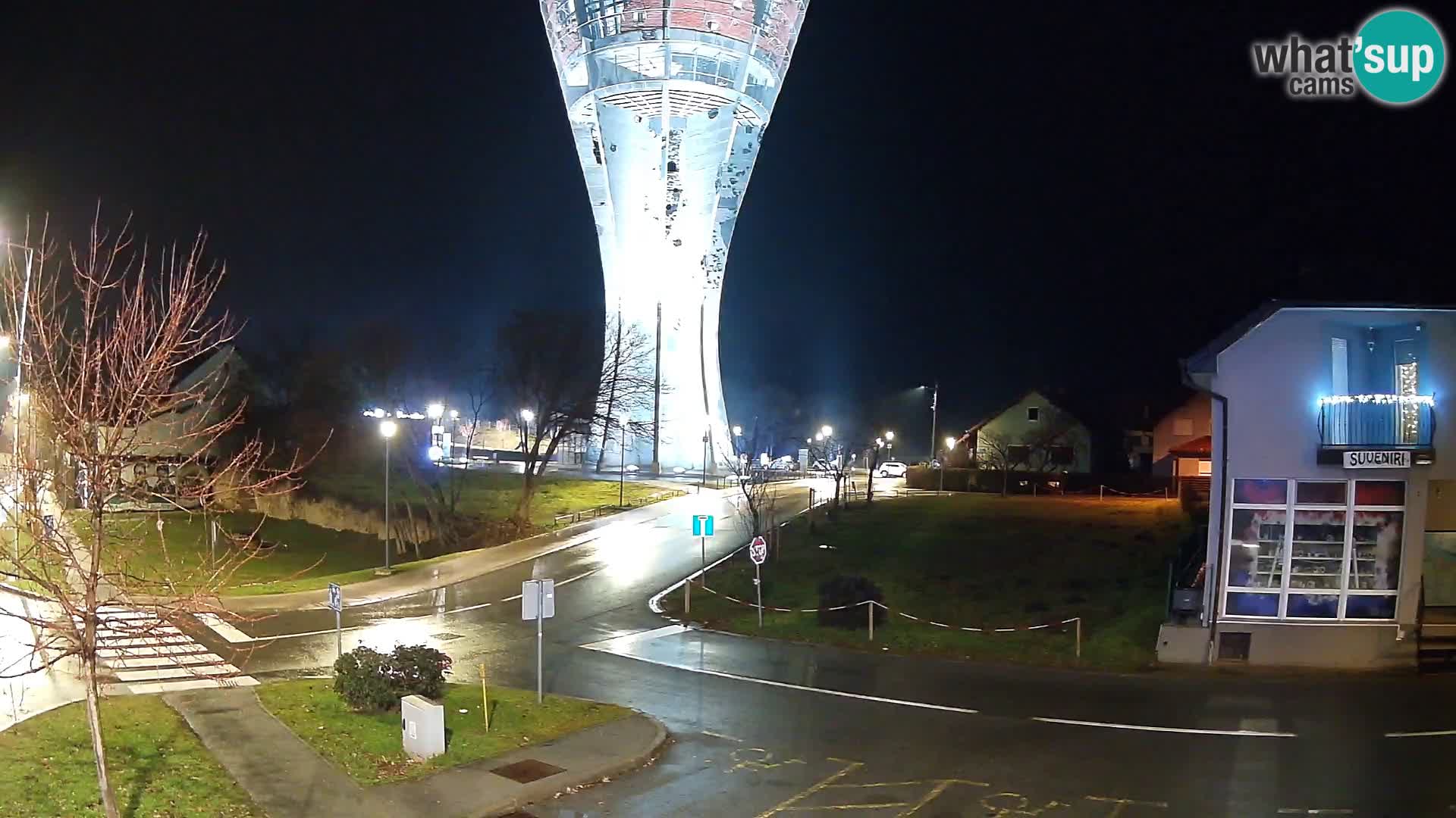 Webcam Vukovar – Water tower – simbol from Battle of Vukovar (1991)