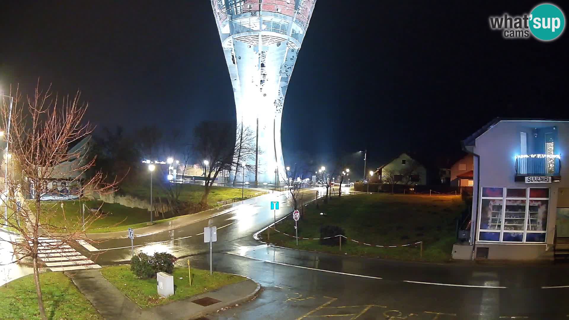 Webcam Vukovar – Water tower – simbol from Battle of Vukovar (1991)