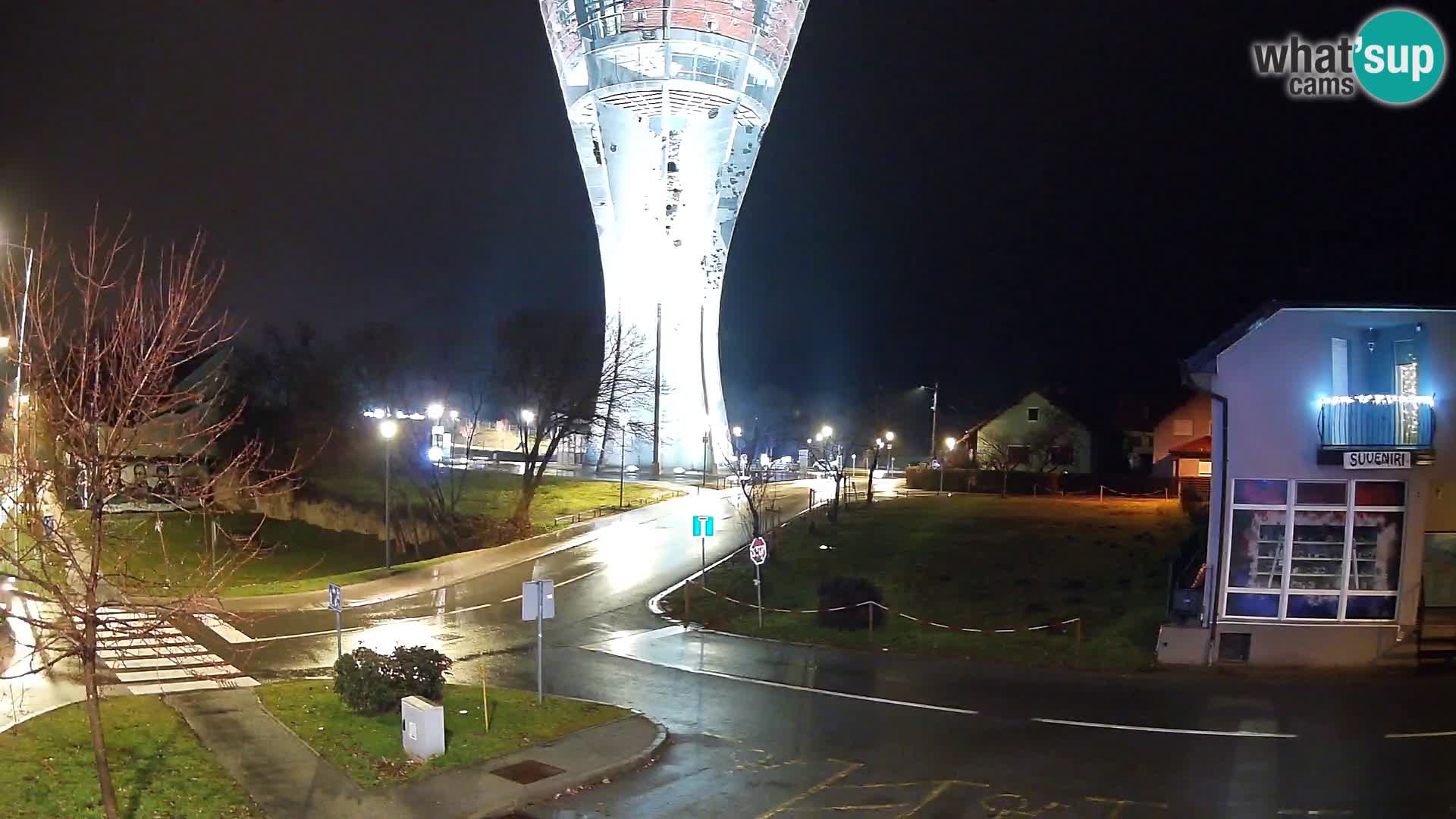 Webcam Vukovar – Water tower – simbol from Battle of Vukovar (1991)