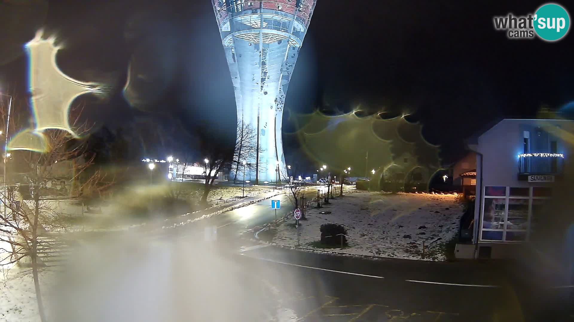 Webcam Vukovar – Water tower – simbol from Battle of Vukovar (1991)