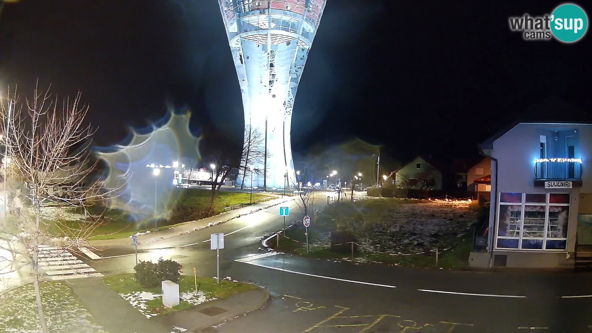 Webcam Vukovar – Château d’eau,  symbole Bataille de Vukovar (1991)