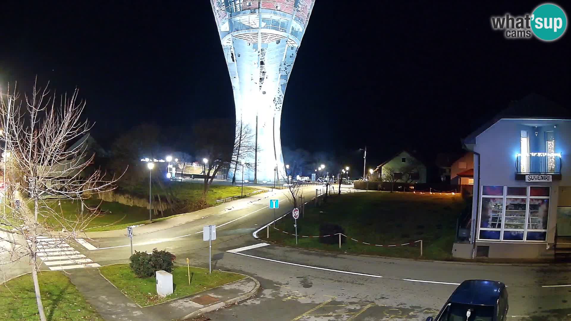 Webcam Vukovar – Torre de agua, el simbolo Batalla de Vukovar (1991)