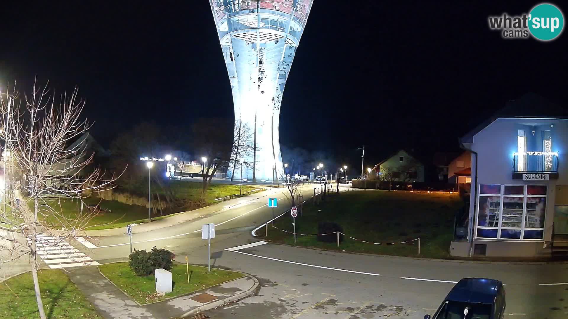 Webcam Vukovar – Torre de agua, el simbolo Batalla de Vukovar (1991)