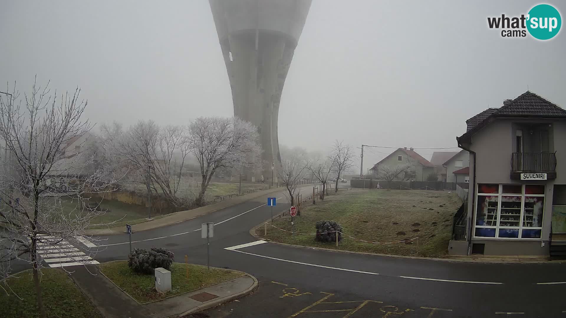 Webcam Vukovar – Château d’eau,  symbole Bataille de Vukovar (1991)