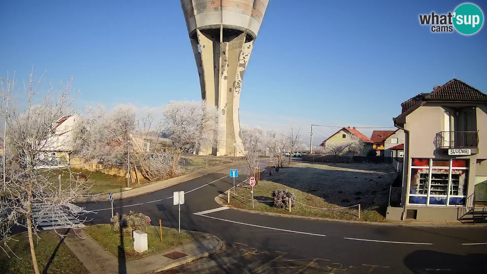 Webcam Vukovar – Vodni stolp, simbol Bitke za Vukovar (1991)