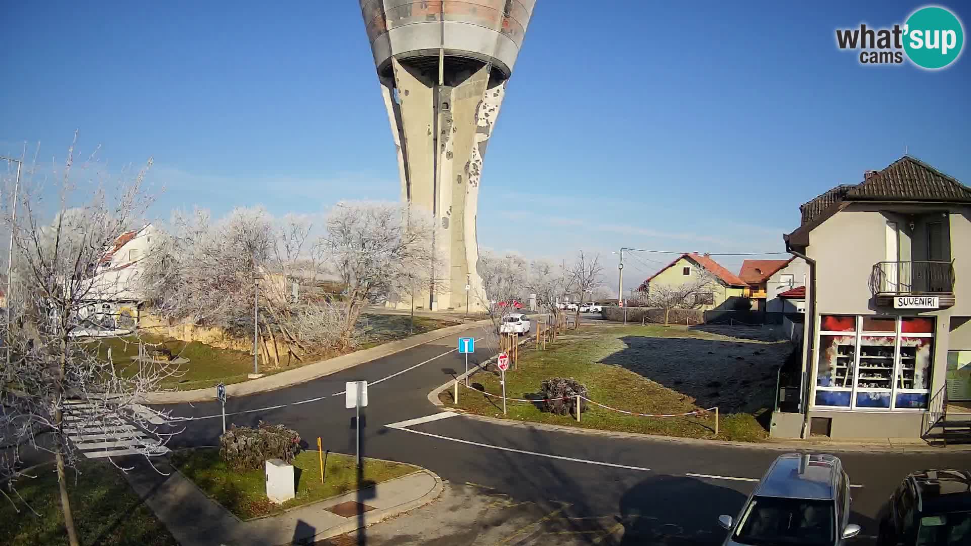 Webcam Vukovar – Torre dell’acqua, simbolo della Battaglia di Vukovar (1991)