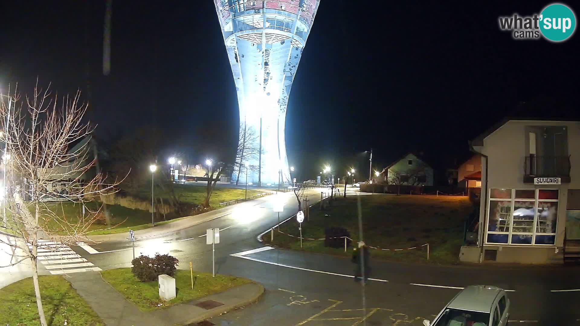 Webcam Vukovar – Château d’eau,  symbole Bataille de Vukovar (1991)