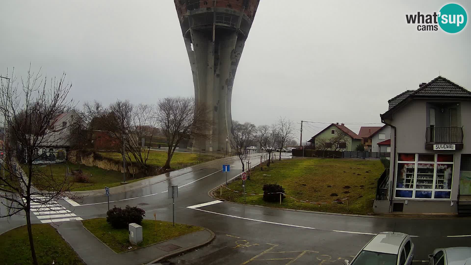 Webcam Vukovar – Water tower – simbol from Battle of Vukovar (1991)