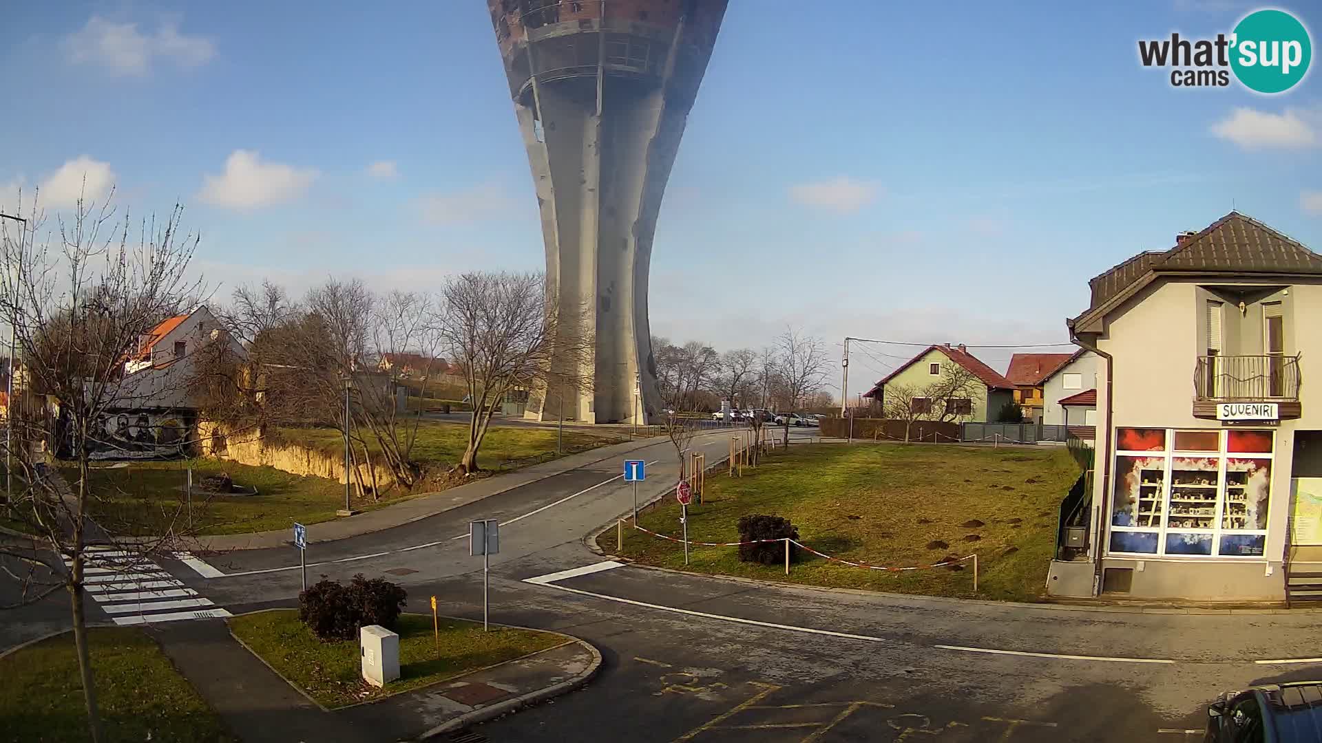 Webcam Vukovar – Vodni stolp, simbol Bitke za Vukovar (1991)