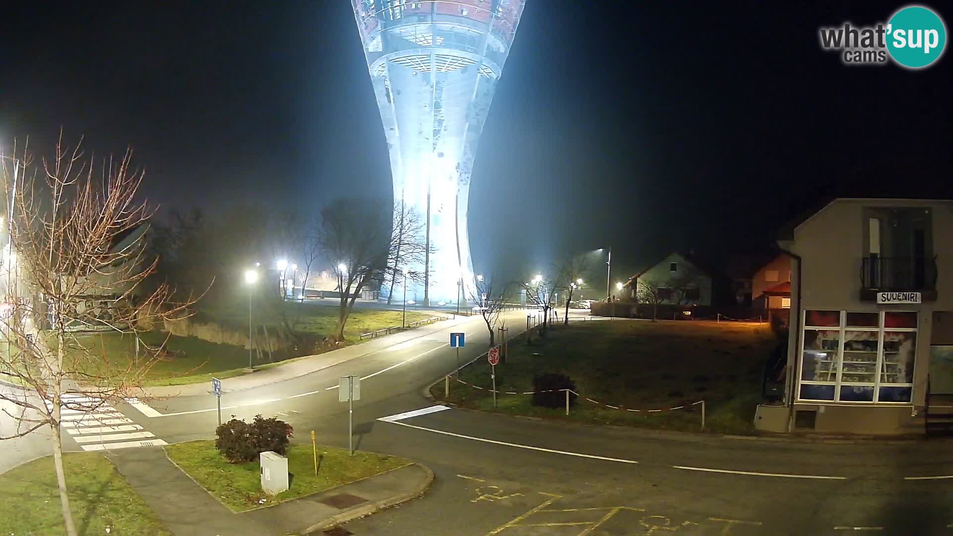 Webcam Vukovar –  Wasserturm , Symbol Schlacht von Vukovar (1991)