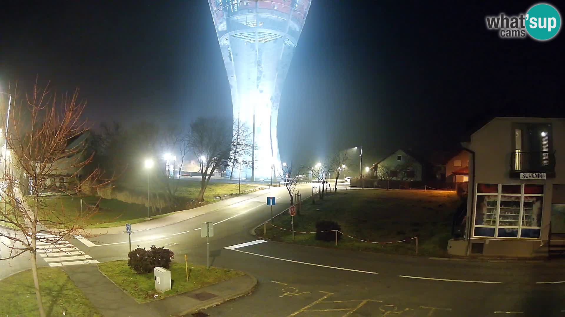 Webcam Vukovar – Château d’eau,  symbole Bataille de Vukovar (1991)