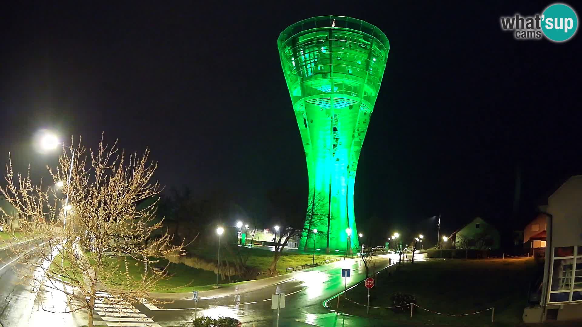 Webcam Vukovar – Water tower – simbol from Battle of Vukovar (1991)