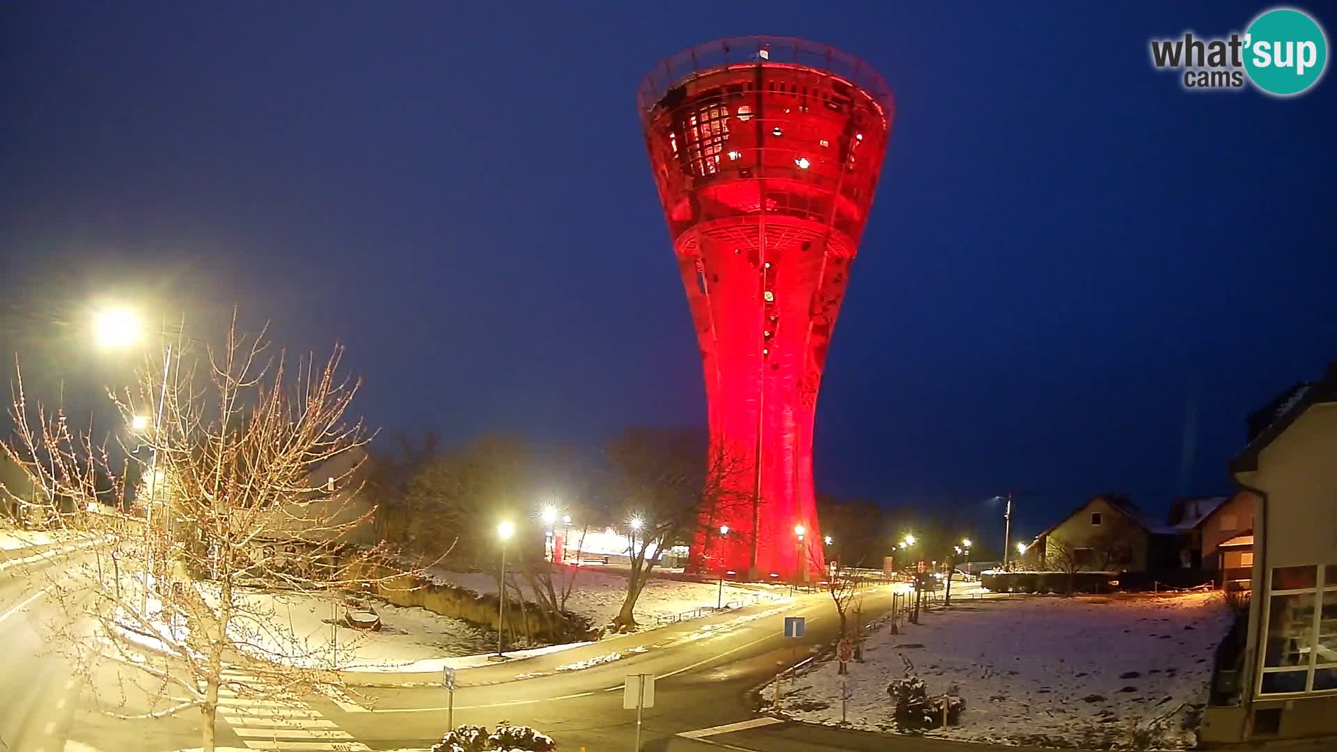 Webcam Vukovar – Château d’eau,  symbole Bataille de Vukovar (1991)