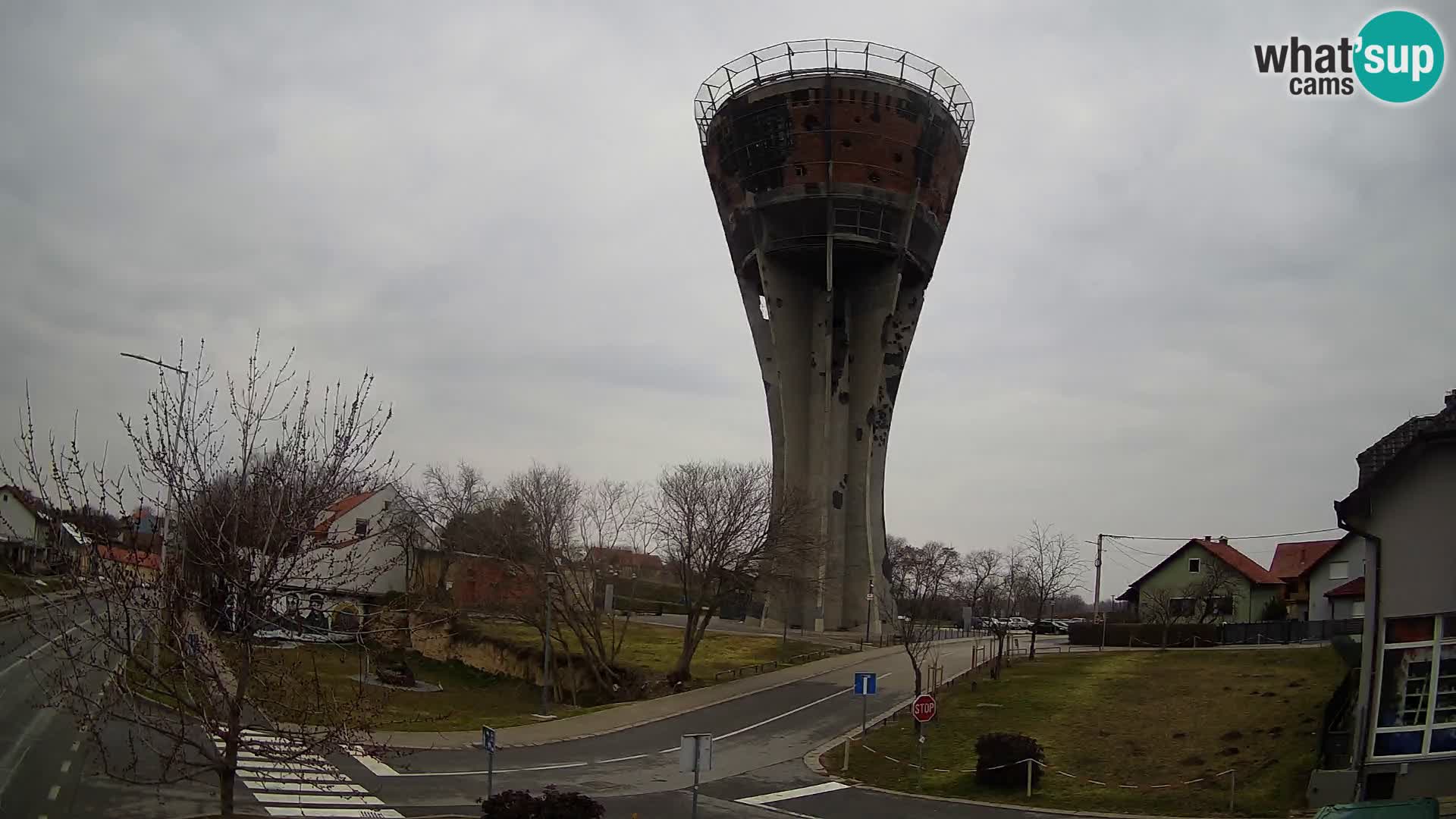 Webcam Vukovar – Vodni stolp, simbol Bitke za Vukovar (1991)